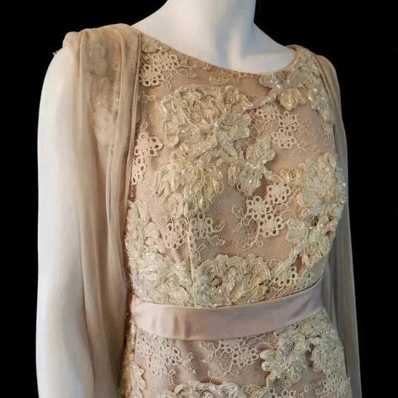 Vintage 1960s Jack Goldbach Cocktail Dress 8-10 M - Picture 7 of 10